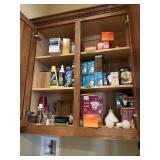 Misc contents of laundry room supplies