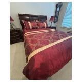 Serta Kennington King size bed w bedding