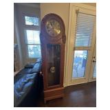 6ft E Lauffer Grandfather clock