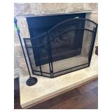 Fireplace screen