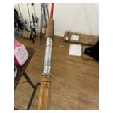 6ft + Wooden fishing rod