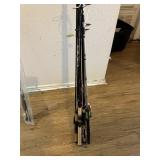 Misc lot of Fishing rods