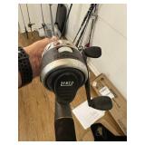 Zebco reel w/Gold Star rod