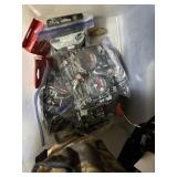 Tub of misc fishing items