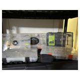 Cases of misc fishing lures