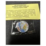 Collectors Kennedy half dollar Rhode island