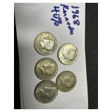 1968 Kennedy half dollar