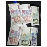 Misc Foreign currency lot