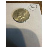 1967 Kennedy half dollar