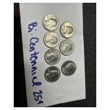 MIsc Bi Centennial Washington quarters