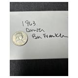 1963 D Ben Franklin