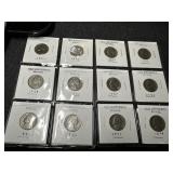 MIsc old Jefferson nickels