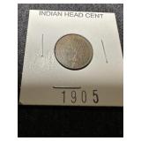1905 Indian Head penny