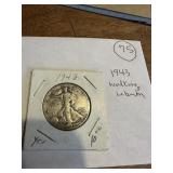 1943 Silver Walking Liberty