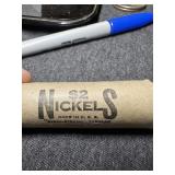 Roll of 1943 US nickels