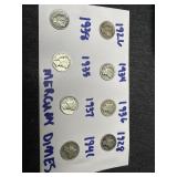Misc Mercury dimes