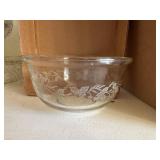 Bartlett Collins frosted 'White Lace' bowl
