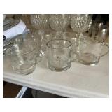 Bartlett Collins Etched glasses