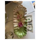 Weimar Germany handpainted dish