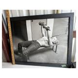 Framed Marilyn Monroe print-no glass