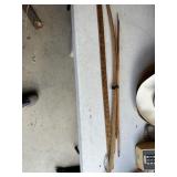Primitive Tribal wooden bow w/ arrows