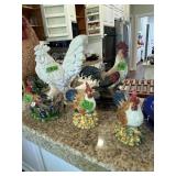 MIsc roosters and chickens lot