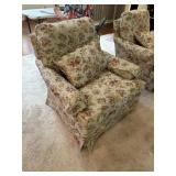Pair of cloth chairs-clean