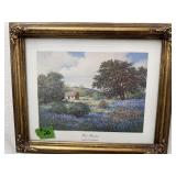 Framed West Meadow picture