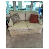 Clean loveseat