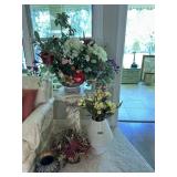 MIsc faux florals lot