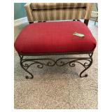 Iron base stool
