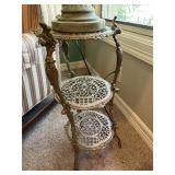 Iron tierred table