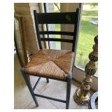 Wooden frame stool