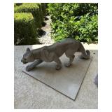 Outdoor stone? Cougar decor