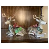 Pair of Deer figurines