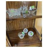 Misc crystal glassware