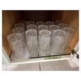 Misc crystal liquor glasses