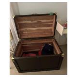 Homemade cedar lined trunk