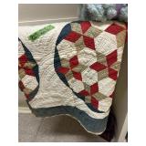Handstitched quilt-great condition