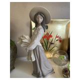 Llladro Woman figurine