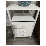 Lamp table w/drawers
