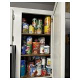 MIsc contents of kitchen, pantry