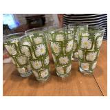 Misc lot of vintage juice glasses