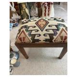 Padded footstool