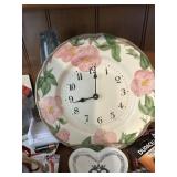 Franciscan wall clock
