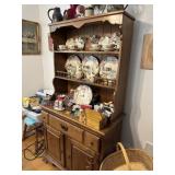 6ft Maple open face hutch