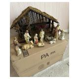 Large Nativity set