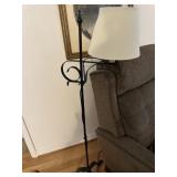 Iron floor lamp