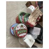 MIsc decorative tins