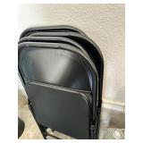 Misc lot of folding chairs